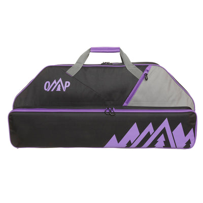 October Mountain Bow Case Black/purple 36 In.