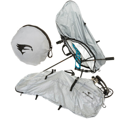 Elevation Packable Bow Cover Grey 39 In.