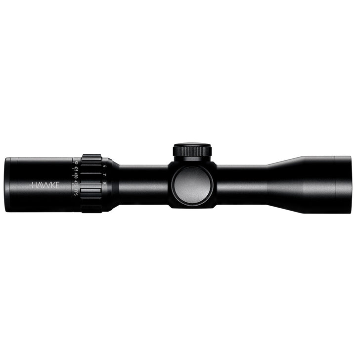 Hawke Xb30 Compact Crossbow Scope 2-8x 36 Illuminated Reticle