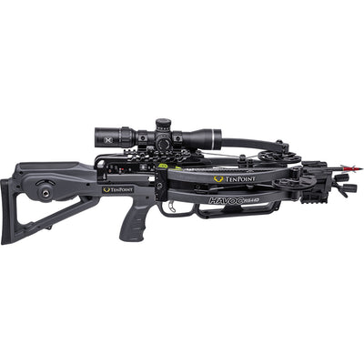 Tenpoint Havoc Rs440 Crossbow Package Acuslide Graphite Grey